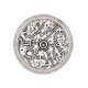 Broche caja vikingo pequeño Gotland con diseño intrincado