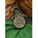 Broche caja vikingo pequeño Gotland con diseño intrincado