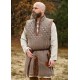 Gambison sans manches marron avec détails Ulfberth