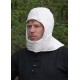 Camail rembourré naturel en coton et laine Ulfberth