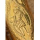 Jambières en laiton de la Garde Prétorienne avec motifs embossés