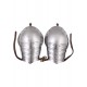 Spalières gothiques en acier 1.2 mm, paire