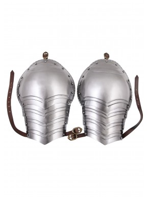Spalières gothiques en acier 1.2 mm, paire