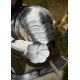 Spalières gothiques en acier 1.2 mm, paire