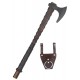 Hache viking de Ragnar par Windlass avec support en cuir