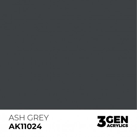 Peinture acrylique Ash Grey d'AK-Interactive