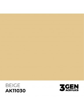 Peinture acrylique beige AK-Interactive 17ml