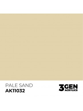 Pintura Acrílica Pale Sand AK-Interactive 17ml