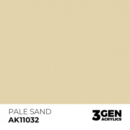 Pintura Acrílica Pale Sand AK-Interactive 17ml