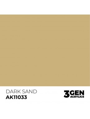 Peinture acrylique AK-Interactive Dark Sand 17ml