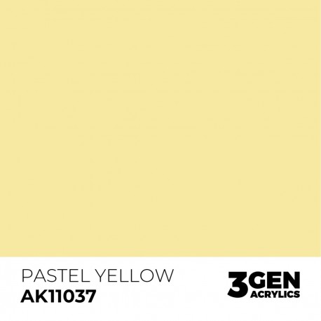 Tinta Acrílica Amarelo Pastel AK-Interactive
