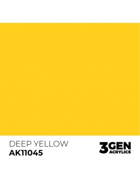 Tinta acrílica Deep Yellow AK-Interactive