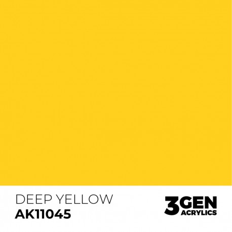 Tinta acrílica Deep Yellow AK-Interactive