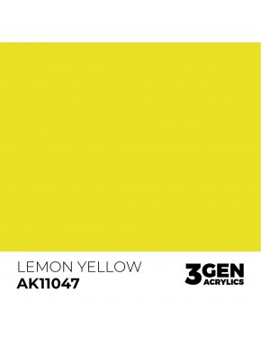 Peinture acrylique Lemon Yellow AK-Interactive 17ml