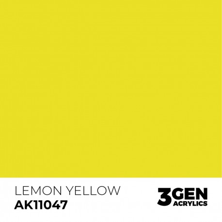 Tinta acrílica Lemon Yellow AK-Interactive 17ml