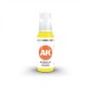 Peinture acrylique jaune fluorescente AK-Interactive 17ml