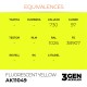 Peinture acrylique jaune fluorescente AK-Interactive 17ml