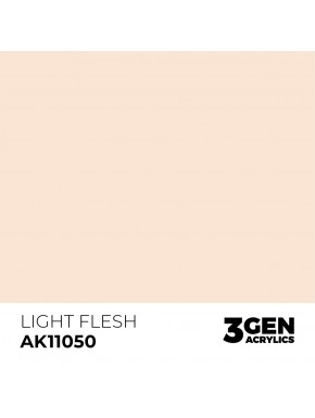 Peinture acrylique ton chair Light Flesh AK-Interactive