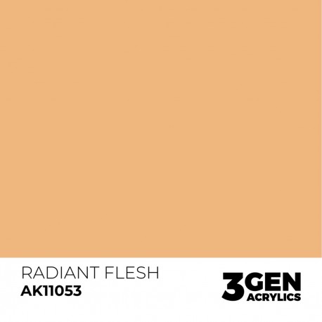 Bouteille de peinture acrylique Radiant Flesh AK-Interactive