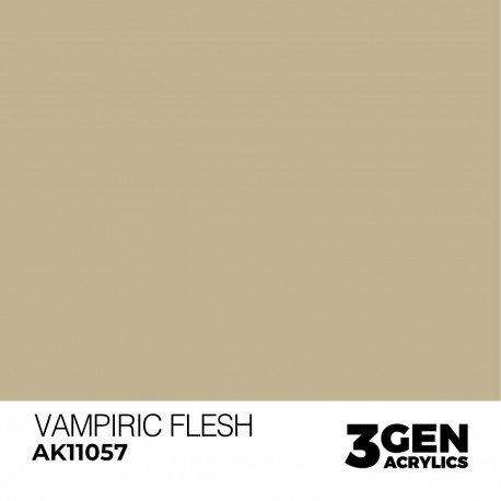 Flacon de peinture acrylique Vampiric Flesh par AK-Interactive de 17 ml
