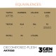 Bouteille de peinture acrylique Decomposed Flesh AK-Interactive
