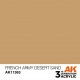 Peinture acrylique AK-Interactive French Army Desert Sand