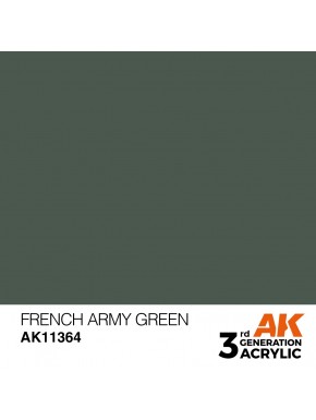 Peinture verte armée française AK-Interactive
