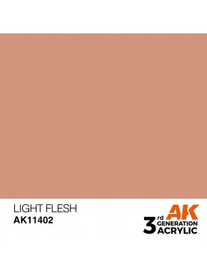 Flacon de peinture Light Flesh AK-Interactive 17ml