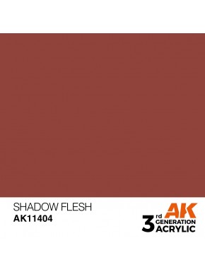 Peinture acrylique Shadow Flesh AK-Interactive 17ml