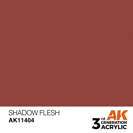 Peinture acrylique Shadow Flesh AK-Interactive 17ml