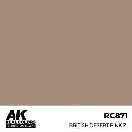 Pintura AK-Interactive Desert Pink Zi de base laca