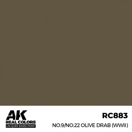 Pintura de laca Olive Drab AK-Interactive