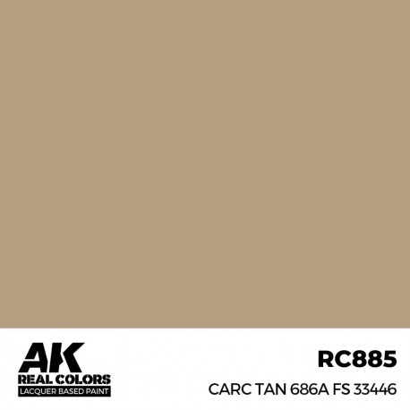 Pintura Carc Tan 686A FS 33446 AK-Interactive
