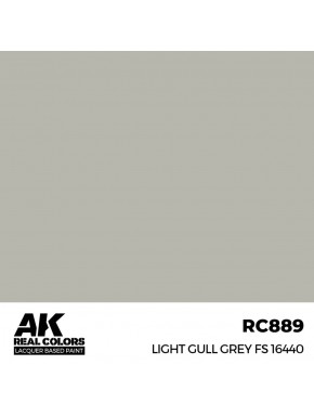 Bote de pintura AK-Interactive Light Gull Grey FS 16440