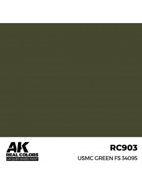Peinture laque verte militaire USMC Green FS 34095