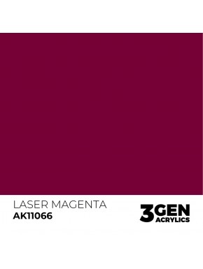 Flacon de peinture acrylique Laser Magenta de AK-Interactive