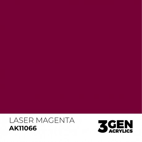 Frasco de tinta acrílica Laser Magenta da AK-Interactive