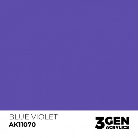 Tinta acrílica Blue Violet AK-Interactive 17ml