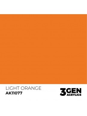 Peinture acrylique Orange Clair AK-Interactive 17ml
