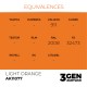 Peinture acrylique Orange Clair AK-Interactive 17ml