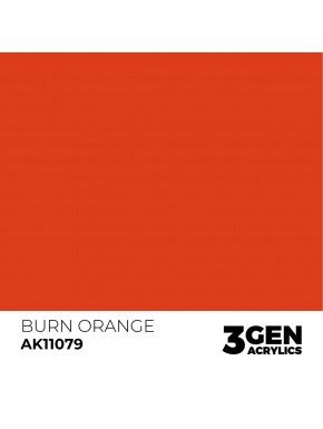 Peinture acrylique Burn Orange AK-Interactive