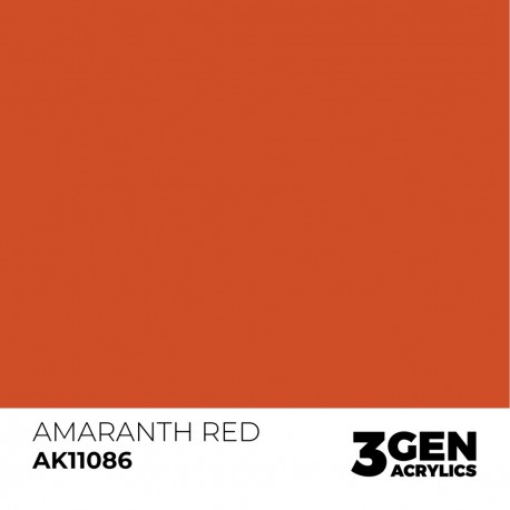 Tinta Amaranth Red AK-Interactive 17ml