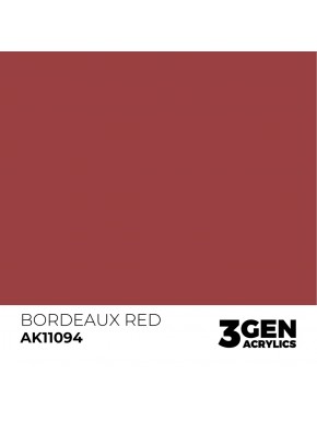 Peinture AK-Interactive Bordeaux Red 17ml