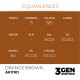 Flacon de peinture acrylique Orange Brown AK-Interactive