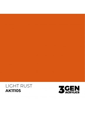 Peinture Acrylique Orange Light Rust AK-Interactive