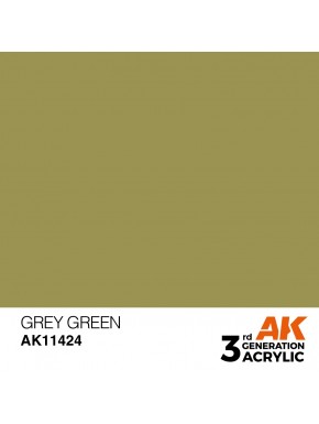 Peinture Gris Vert AK-Interactive pour figures 17ml