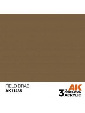 Peinture acrylique Field Drab AK-Interactive