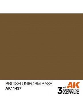 Peinture acrylique marron pour modélisme AK-Interactive