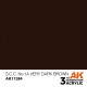 Peinture acrylique AFV Very Dark Brown AK-Interactive