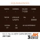 Peinture acrylique AFV Very Dark Brown AK-Interactive